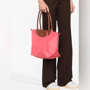 Longchamp Le Pliage Small Bag in Pink